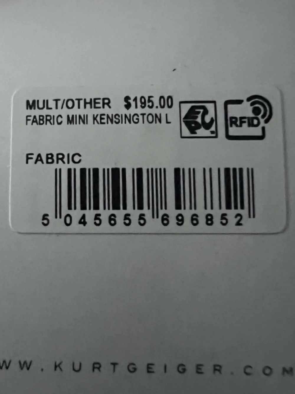 NEW Kurt Geiger Mini Pearl Kensington Bag ORIG$195 - Picture 8 of 8